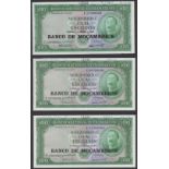 Banco de Mocambique, a remarkable full range of specimens and proofs for the overprinted...
