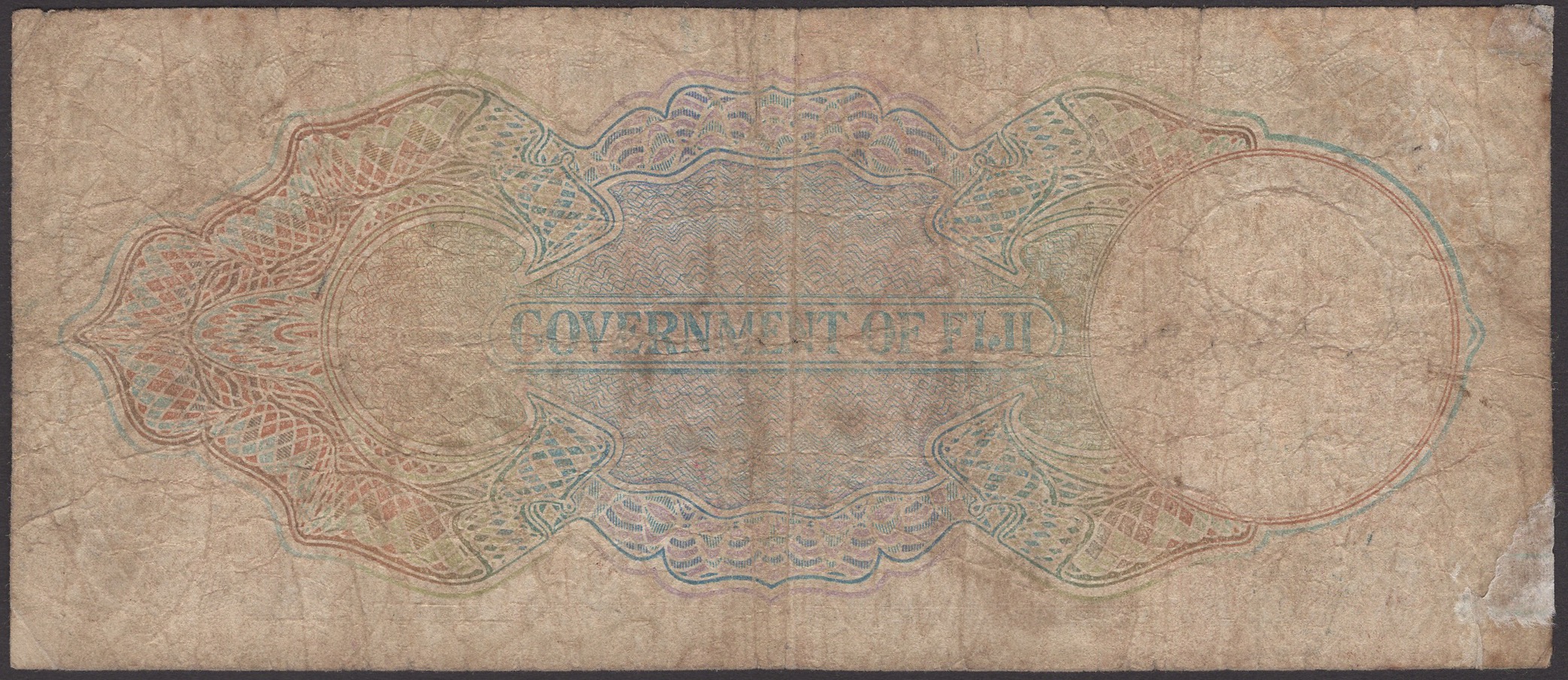 Government of Fiji, 5 Shillings, 1 March 1935, serial number B/1 193602, Wright, Craig and... - Bild 2 aus 2