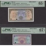 Banco Nacional Ultramarino, Macau, specimen proofs for 2, 5, 10 and 20 Avos, 19 January...