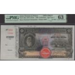 Banco Nacional Ultramarino, St Thomas & Prince, printers archival specimen 10 Mil Reis, 1...