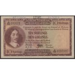 South African Reserve Bank, printers archival specimen 10 Shillings, 12 February 1958,...