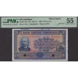 Banco Nacional Ultramarino, Mozambique, specimen 20 Escudos, 6 April 1937, serial numbers...