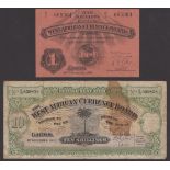 West African Currency Board, 1 Shilling, 30 November 1918, serial number P/7 665364, also...