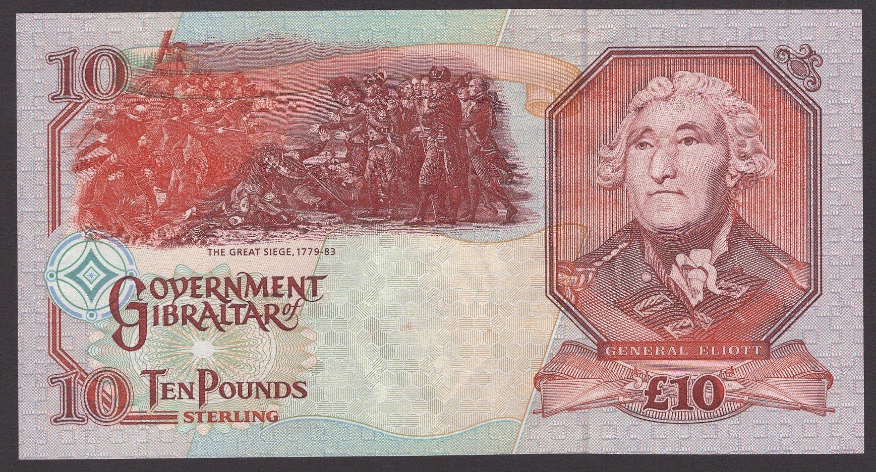 Government of Gibraltar, Â£10 (5), 1 July 1995, prefix AA, Traynor signature, also Â£20... - Image 6 of 6