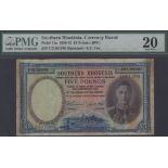 Southern Rhodesia Currency Board, Â£5, 15 December 1939, serial number C/2 001268, Gordon...