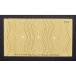 Bank Indonesia (Javasche Bank), watermarked paper for 100 Rupiah (2), issue of 1952, glued...
