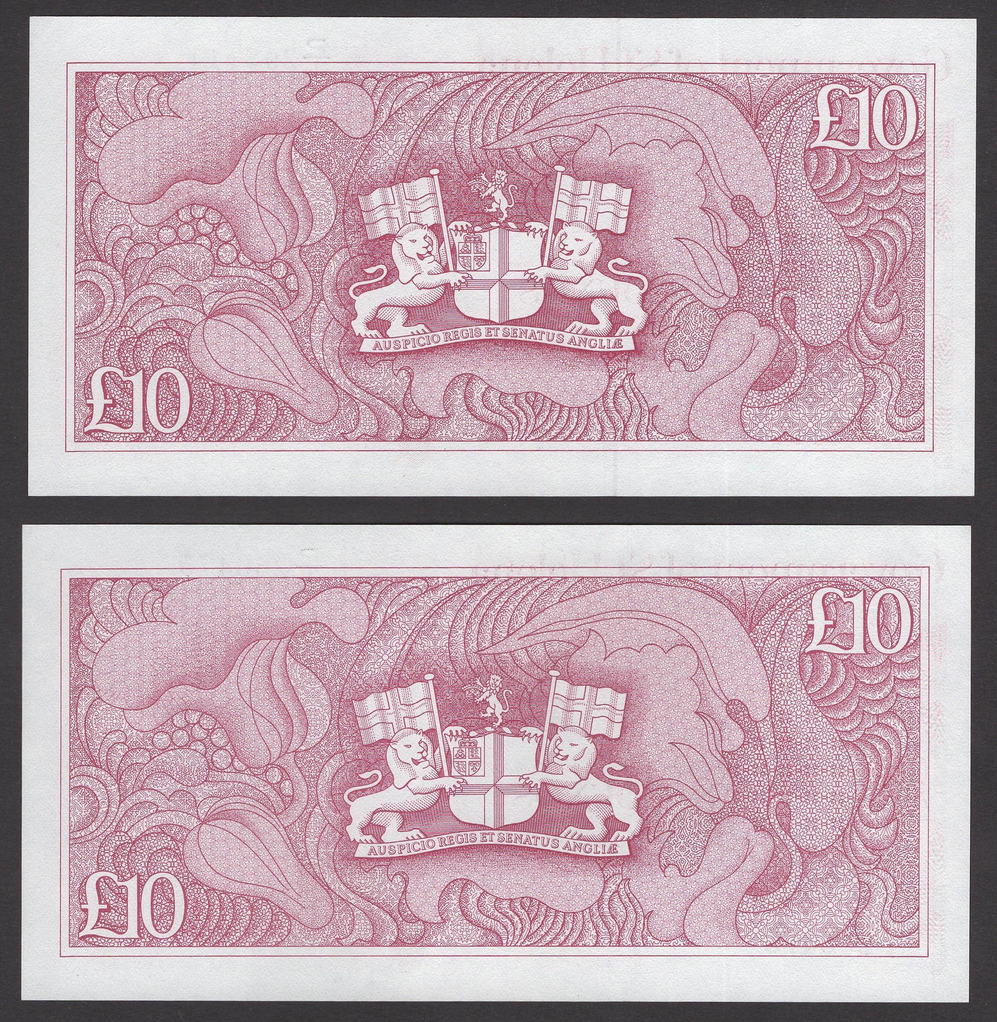 Government of Saint Helena, Â£10 (2), ND (1985), prefix P/1, Ferguson, Saltwell and Green... - Image 6 of 6