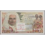 Caisse Centrale de la France d'Outre-Mer, Saint Pierre & Miquelon, 2 Nouveaux Francs on 100...