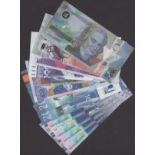 A Group of House Notes, mainly De La Rue, including a polymer Newton, Einstein, Jane...