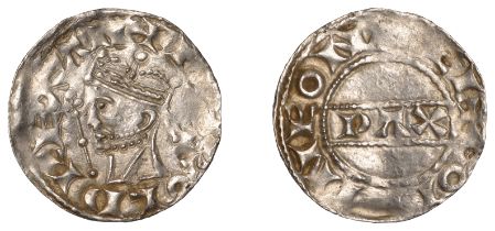 Harold II (1066), PAX type with Sceptre [BMC I; N 836; S 1186], Penny, Maldon, Godwine, Gp B...