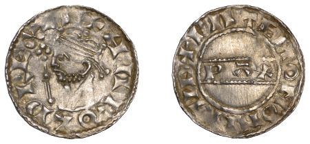 Harold II (1066), PAX type with Sceptre [BMC I; N 836; S 1186], Penny, Bridport, HwÃ¦teman, G...