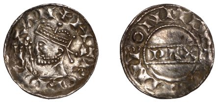 Harold II (1066), PAX type with Sceptre, Penny, Maldon, Godwine, Gp B, +harold rex an, rev....