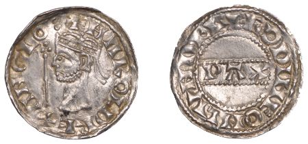Harold II (1066), PAX type with Sceptre [BMC I; N 836; S 1186], Penny, London, Eadwine, Gp A...