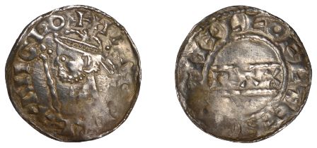 Harold II (1066), PAX type with Sceptre [BMC I; N 836; S 1186], Penny, Ipswich, Leofstan, Gp...
