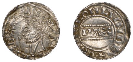 Harold II (1066), PAX type with Sceptre [BMC I; N 836; S 1186], Penny, London, Godric, Gp B,...
