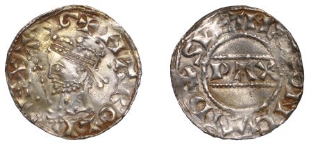 Harold II (1066), PAX type with Sceptre, Penny, London, Swetman, Gp B, +harold rex ang, rev....