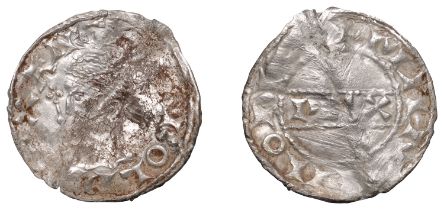 Harold II (1066), PAX type with Sceptre [BMC I; N 836; S 1186], Penny, Nottingham, Manna, Gp...