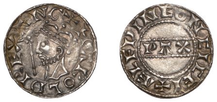 Harold II (1066), PAX type with Sceptre [BMC I; N 836; S 1186], Penny, Chichester, Ã†lfwine,...