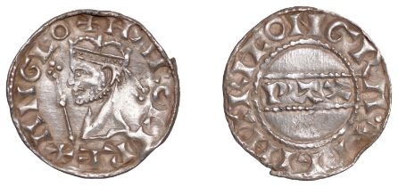 Harold II (1066), PAX type with Sceptre [BMC I; N 836; S 1186], Penny, Cambridge, Beorhtric,...