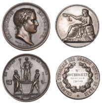 FRANCE, Coronation of Napoleon, 1804, a bronze medal by Droz & Jeuffroy, 40mm (Bramsen 326);...