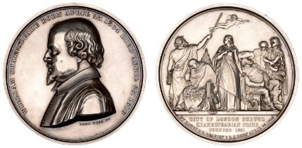 Local, LONDON, City of London School, Beaufoy Shakespearian Prize (founded 1851), a silver a...
