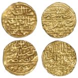 Suleyman I, Sultanis (2), Misr 926h, 3.47g/12h, 3.46g/4h (A 1317; ICV 3158) [2]. About very...