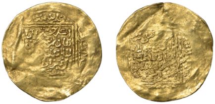 Ziyanid, Abu'l-'Abbas Ahmad I (834-866h), Dinar, Madinat Tilimsan, undated, 4.42g/4h (Hazard...