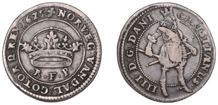 Denmark, Christian IV, Krone, 1625, 18.42g/12h (Hede 127). About very fine Â£150-Â£180