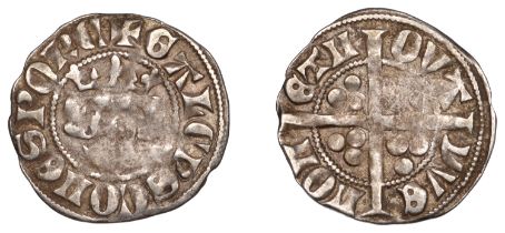 Low Countries, PORCIEN, Gaucher de Chatillon (1313-22), Esterlin, Yves, 1.29g/12h (Mayhew 23...