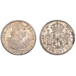 Mexico, Charles IIII, 8 RÃ©ales, 1796fm, Mexico City (CalicÃ³ 959; KM. 109). Nearly extremely...