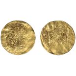 Ziyanid, Abu'l-'Abbas Ahmad I (834-866h), Dinar, Madinat Tilimsan, undated, 4.48g/3h (Hazard...