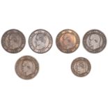 France, Napoleon III (1852-1870), Medallic 10 Centimes (5): Visit to Lille, 1853 (3) (VG 336...