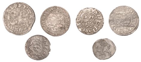 Baltic States, LITHUANIA, Alexander (1501-06), Half-Groschen, 1.05g/1h (Gum. 472); Sigismund...