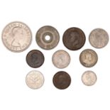 British Colonies, George IV, anchor money, Quarter-Dollar, 1822 (Prid. 12; KM. 1); AUSTRALIA...