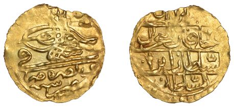 Selim III, Half-Zeri Mahbub, Misr 1203h, uncertain mintmark, 1.31g/11h (OC 28-029 var.; ICV...