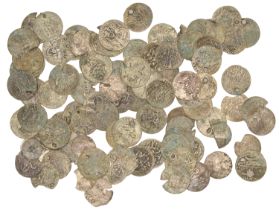 Ottoman, Assorted Ottoman silver coins (91), all small denominations, mostly 18th century [9...