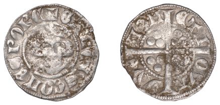 Low Countries, Porcien, Gaucher de Chatillon (1312-22), Esterlin, Yves, crescent/mullet priv...