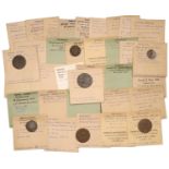 France, Feudal, Base metal coins (36), mostly 17th century Doubles Tournois from Avignon (2)...