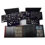 Miscellaneous, Coins of the World, a collection of mostly modern base metal coins, contained...