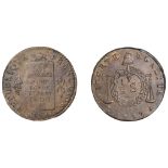 France, Convention (1793), Half-Sol, 1793h, La Rochelle, 25mm, 5.09g/6h (Gad. 10; KM 618.1)....