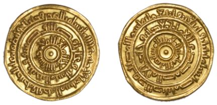 Fatimid, al-Mustansir, Dinar, Misr 442h, 4.24g (A 719A; ICV 837). Extremely fine Â£300-Â£400