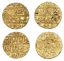 Mamluk, al-Ashraf Barsbay (825-841h), Ashrafis (2), al-Qahira, dates unclear, 3.41g/10h, 3.4...