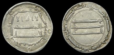 Abbasid, al-Rashid (170-193h), Dirham, al-Rafiqa 188h, 2.90g/3h (SCC 1058 var.; A 219.2; ICV...