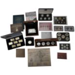 United States of America, Modern Silver Proof Coins, Sets (4), Dollars (9), Medallic Sets (4...