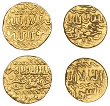 Mamluk, al-Zahir Jaqmaq, Ashrafi, mint and date unclear, 3.40g/8h (A 1006; ICV 1046); togeth...