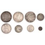 Germany, PRUSSIA, Wilhelm II, 5 Marks, 1901 (Dav. 790; KM. 526); together with other Europea...