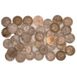 France, Napoleon III (1852-1870), 10 Centimes (39), 1855a (5), 1855b (3), 1855bb (4), 1855d...