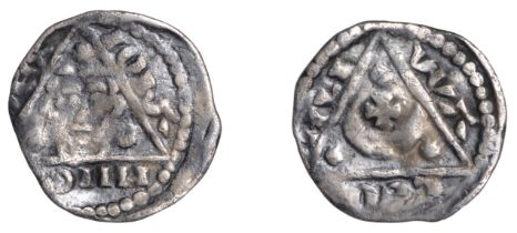John (as King, 1199-1216), Third coinage, Halfpenny, Limerick, Wace, wace on li, 0.75g/4h (S...