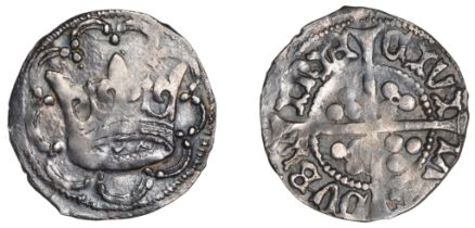 Edward IV (First reign, 1461-1470), First Crown coinage (c.1460-62), Dublin, nine-arc tressu...
