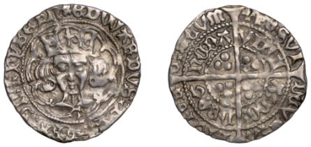 Edward IV (Second reign, 1471-1483), Light Cross and Pellets coinage (c.1473-8), Groat, Drog...